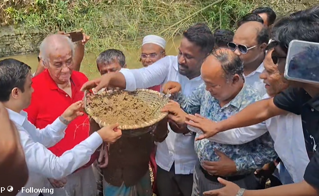 নাইক্ষ্যংছড়িতে ১.১২ কোটি টাকার খাল পুনঃখনন প্রকল্প উদ্বোধন