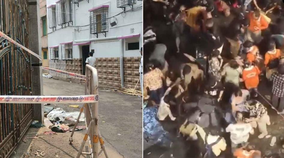 কোলকাতায় দুর্গাপূজোর মণ্ডপে পদপিষ্ট হয়ে অন্তত ১৯ জনের মৃত্যু