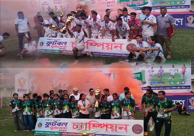 সম্প্রীতির বান্দরবান ফুটবল টুর্নামেন্ট-২০২৬: পুরুষ বিভাগে চ্যাম্পিয়ন বান্দরবান সদর, নারী বিভাগে থানচি