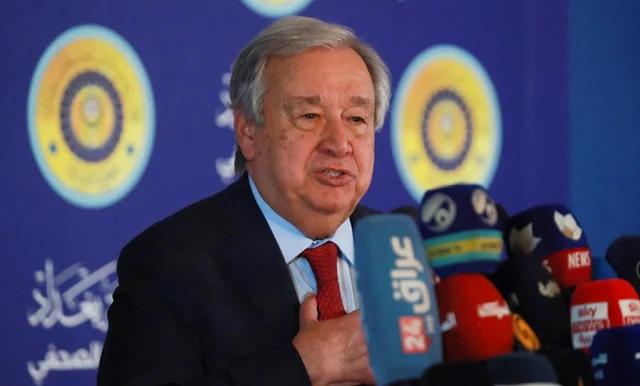 ইরানে মার্কিন হামলায় জাতিসংঘ মহাসচিবের উদ্বেগ